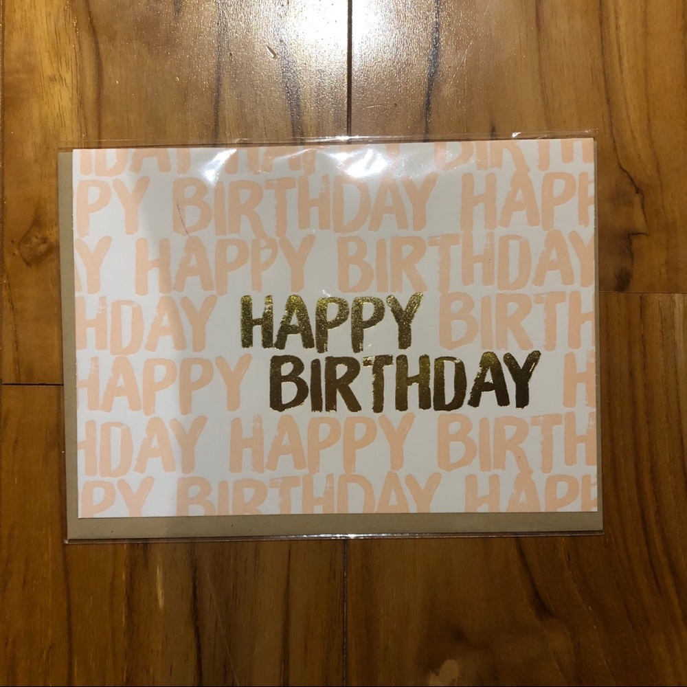 Happy Birthday Card